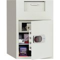 Phoenix Safe International Phoenix Safe Front Loading Digital Lock Dep. Safe w/ Inner Locking Door 3.48 cu ft, Off-White, Steel 992E